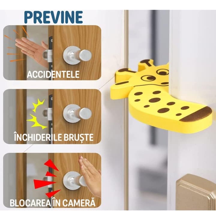 Set Siguranta Copii 35 Piese MONDESA® - Blocatoare Usi si Sertare, Protectii Colturi Mobilier si Capace Prize, Opritoare Usi, Prevenire Accidente si Siguranta sporita pentru Bebe, Multicolor — imaginea 2