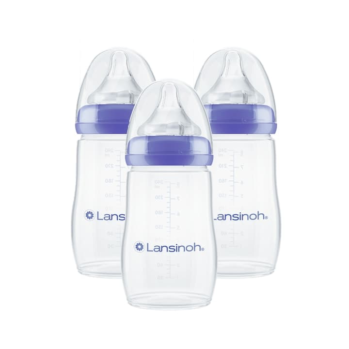 Set 3 Biberoane Lansinoh x 240 ml