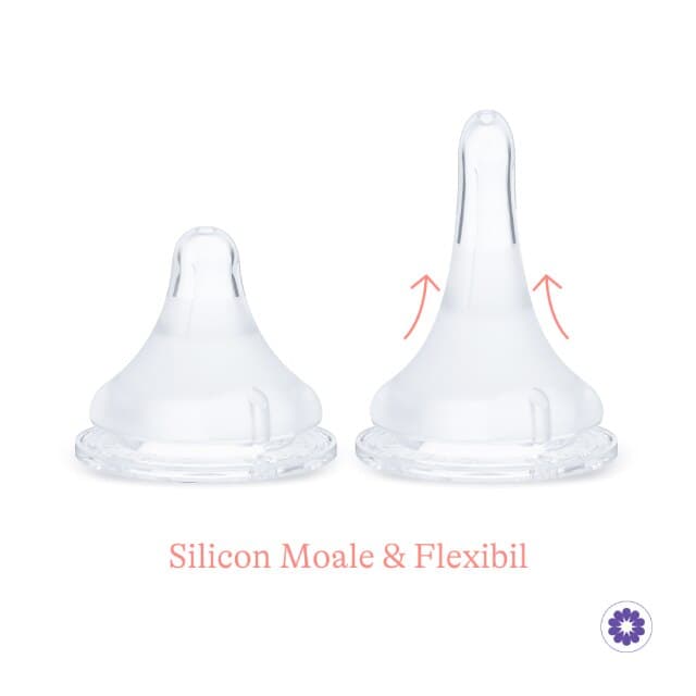 Set 3 Biberoane Lansinoh x 240 ml — imaginea 4