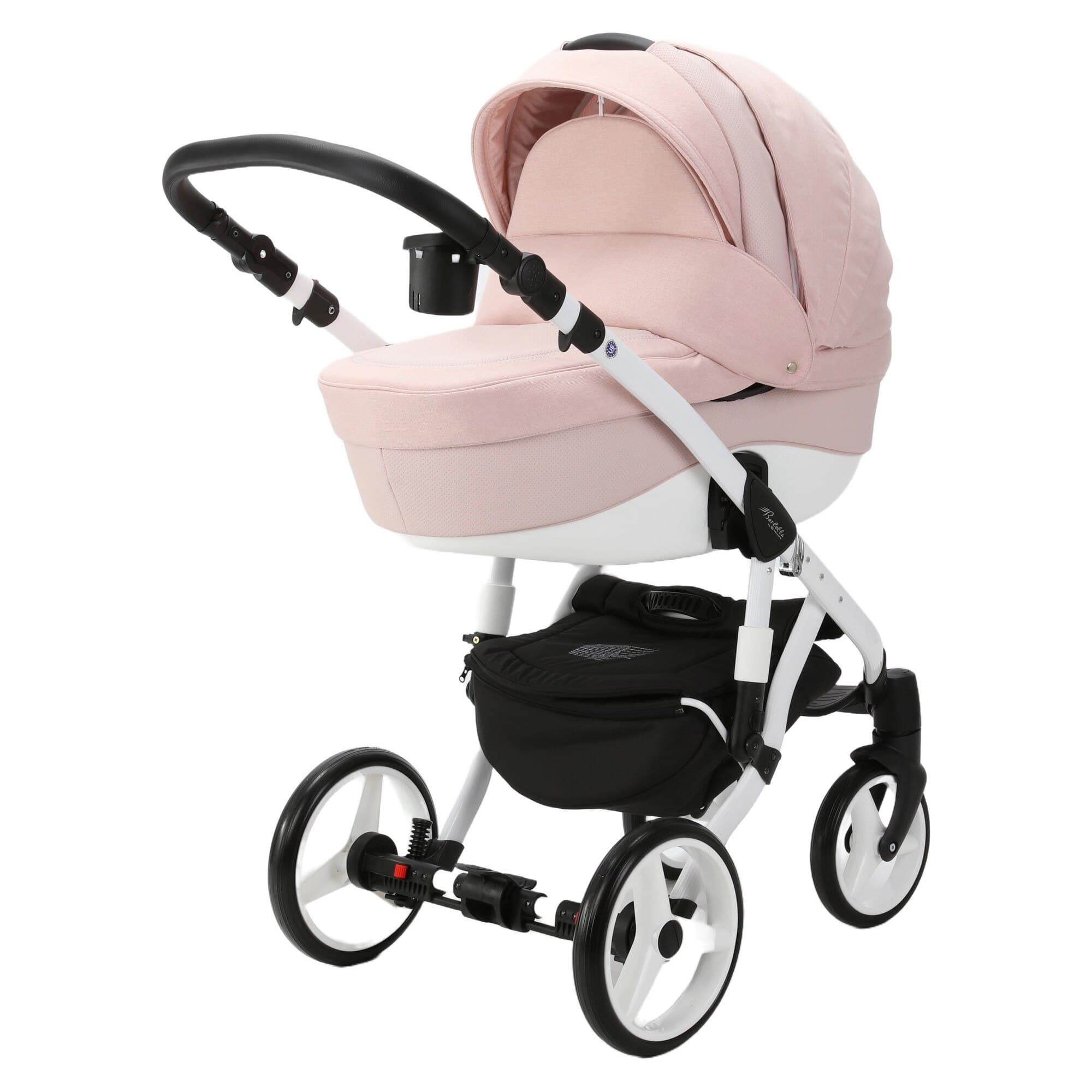 Carucior 3 in 1 Adamex Barletta Y813, Powder Pink — imaginea 4