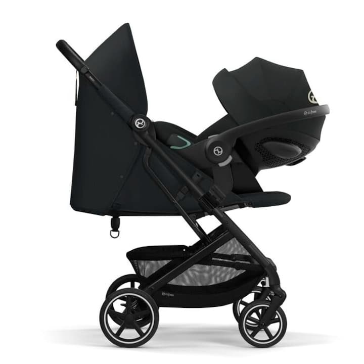 Carucior pentru bebelusi Cybex Gold Beezy Magic Black, cadru negru, negru — imaginea 2