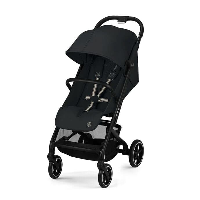 Carucior pentru bebelusi Cybex Gold Beezy Magic Black, cadru negru, negru — imaginea 5