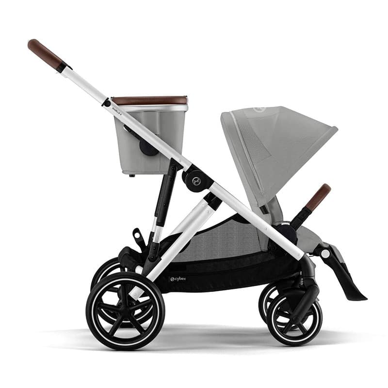 Carucior sport multifunctional Gazelle S Gold SLV - Stone Grey — imaginea 5