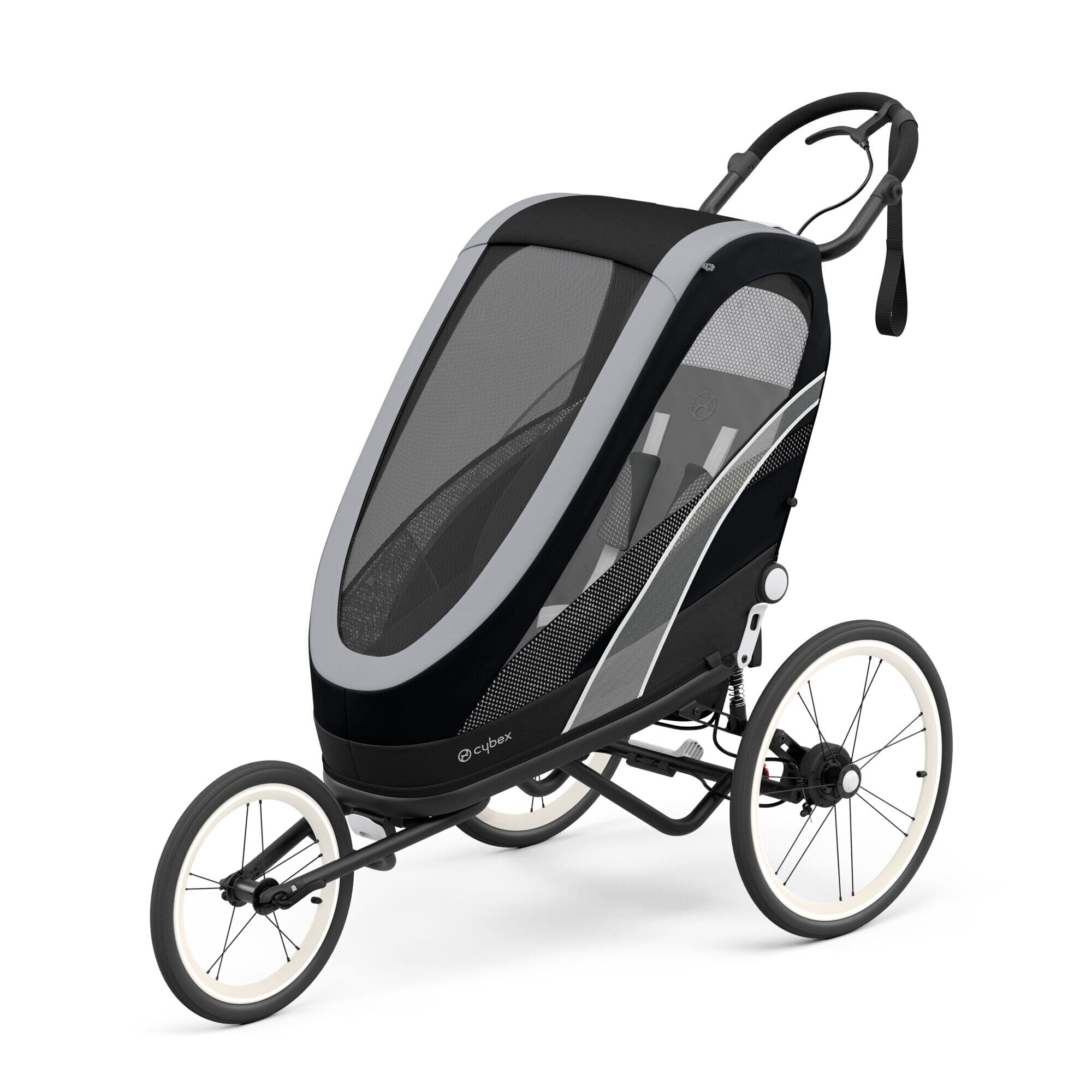 Carucior sport Cybex Gold ZENO ONE BOX BLK All Black, 4 in 1 multisport — imaginea 3