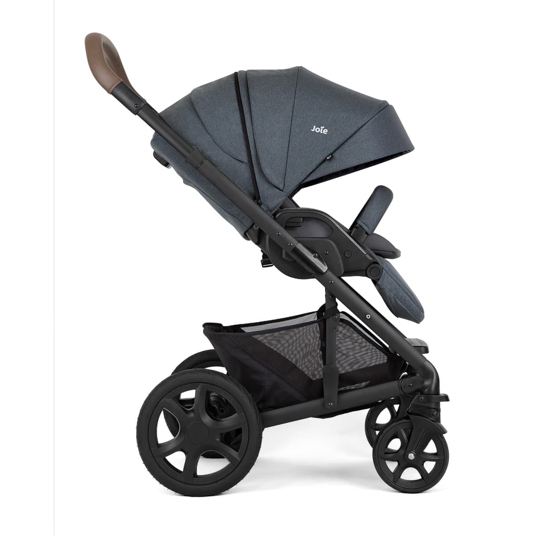 Carucior pentru copii multifunctional 3 in 1 Chrome Dlx Moonlight (Carucior Chrome DLX + Landou Moonlight + Scoica i-Snug Moonlight), Joie — imaginea 2