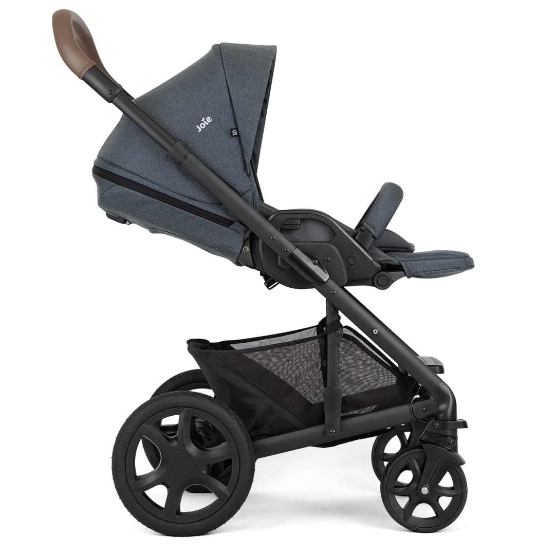 Carucior pentru copii multifunctional 3 in 1 Chrome Dlx Moonlight (Carucior Chrome DLX + Landou Moonlight + Scoica i-Snug Moonlight), Joie — imaginea 5