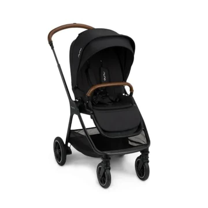Carucior compact pentru bebelusi Nuna TRIV Next Caviar, de la nastere