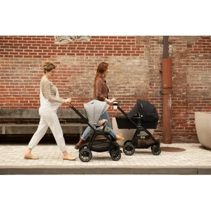 Carucior compact pentru bebelusi Nuna TRIV Next Caviar, de la nastere — imaginea 2