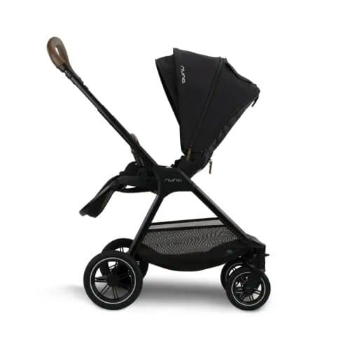 Carucior compact pentru bebelusi Nuna TRIV Next Caviar, de la nastere — imaginea 5