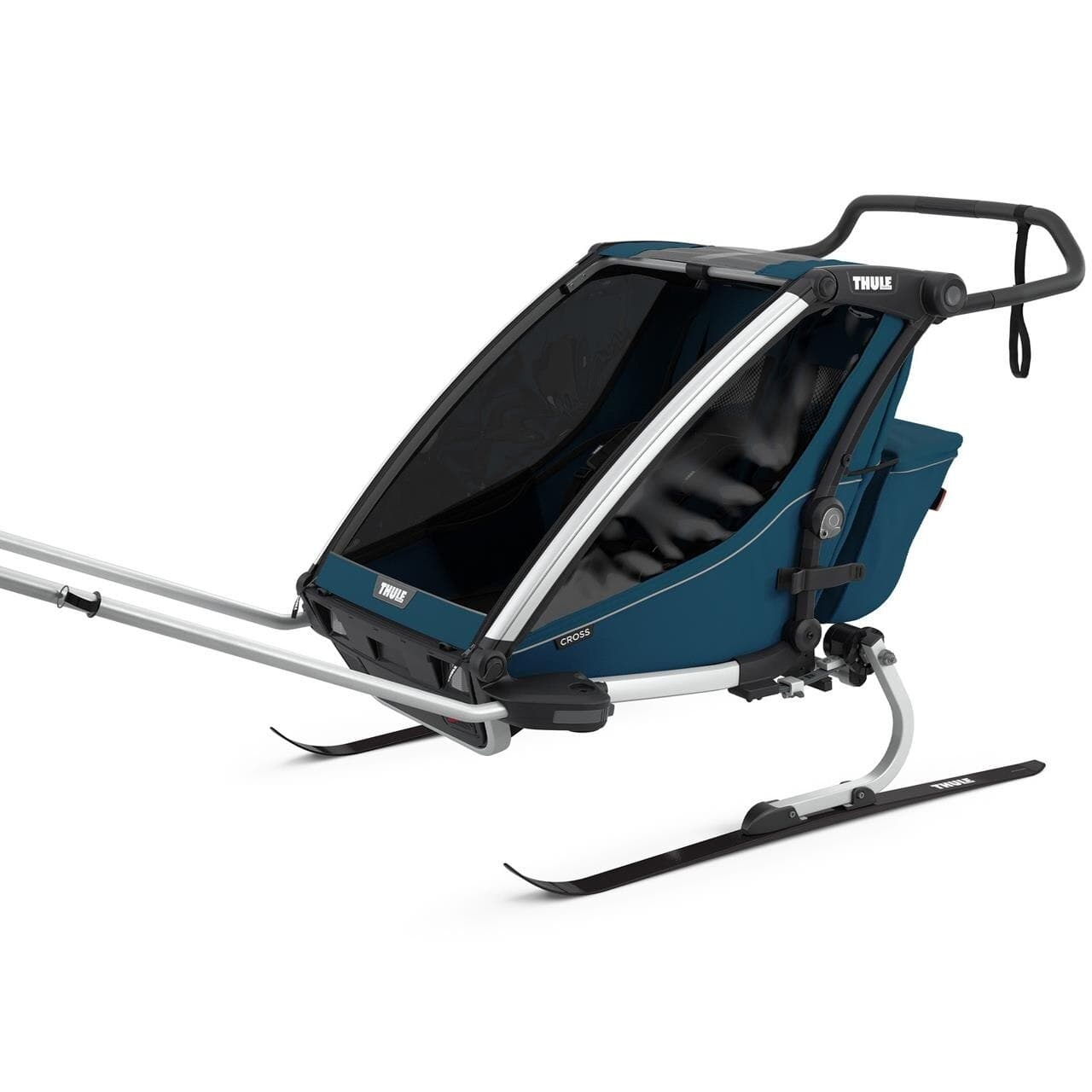 Carucior multisport Thule Chariot Cross 2, Majolica Blue — imaginea 5