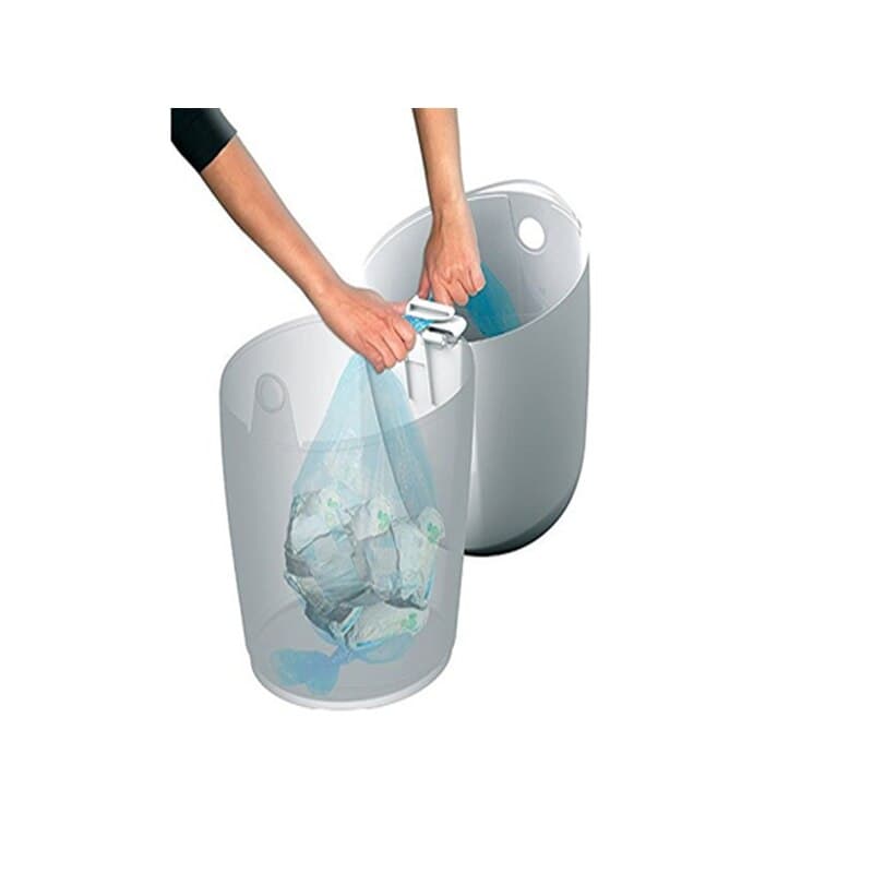 Cos ermetic pentru scutece Angelcare 100774-A, Alb — imaginea 3