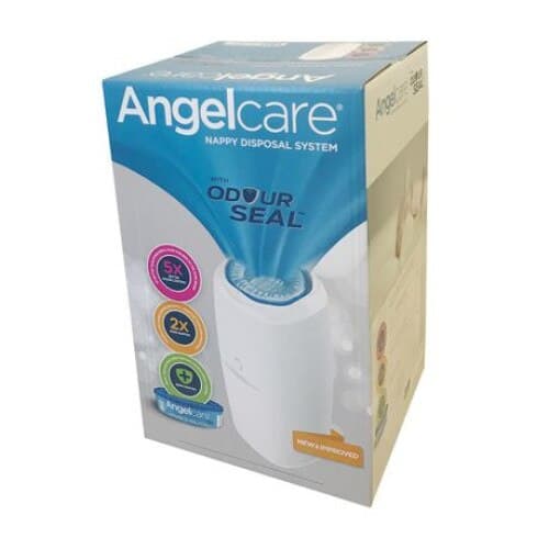 Cos ermetic pentru scutece Angelcare 100774-A, Alb — imaginea 4