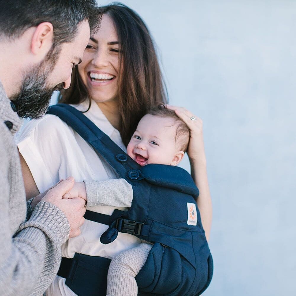 Marsupiu Ergobaby Omni 360 Midnight Blue, pana la 15 kg — imaginea 4