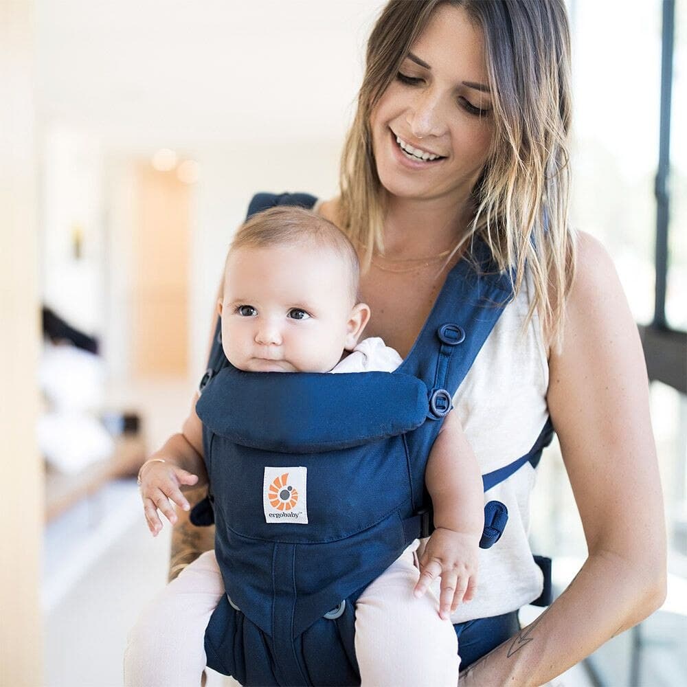 Marsupiu Ergobaby Omni 360 Midnight Blue, pana la 15 kg — imaginea 5