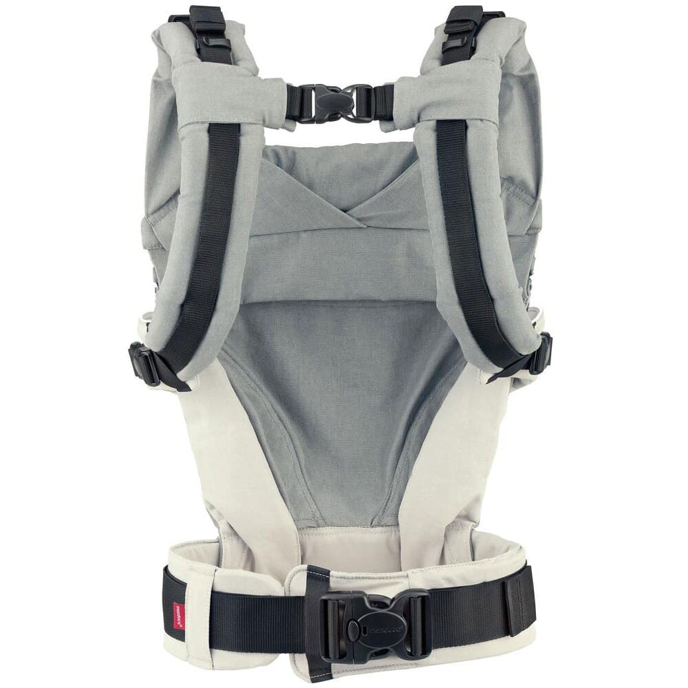 Marsupiu Manduca XT, pana la 20 kg, Gri/Alb — imaginea 3