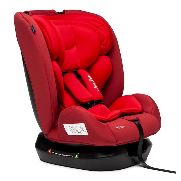 Scaun Auto pentru bebelusi si copii Juju Gladiator i-Size, 40-150 cm, pozitie de somn, spatar reglabil in 2 pozitii, tetiera reglabila, husa detasabila si lavabila, Rosu