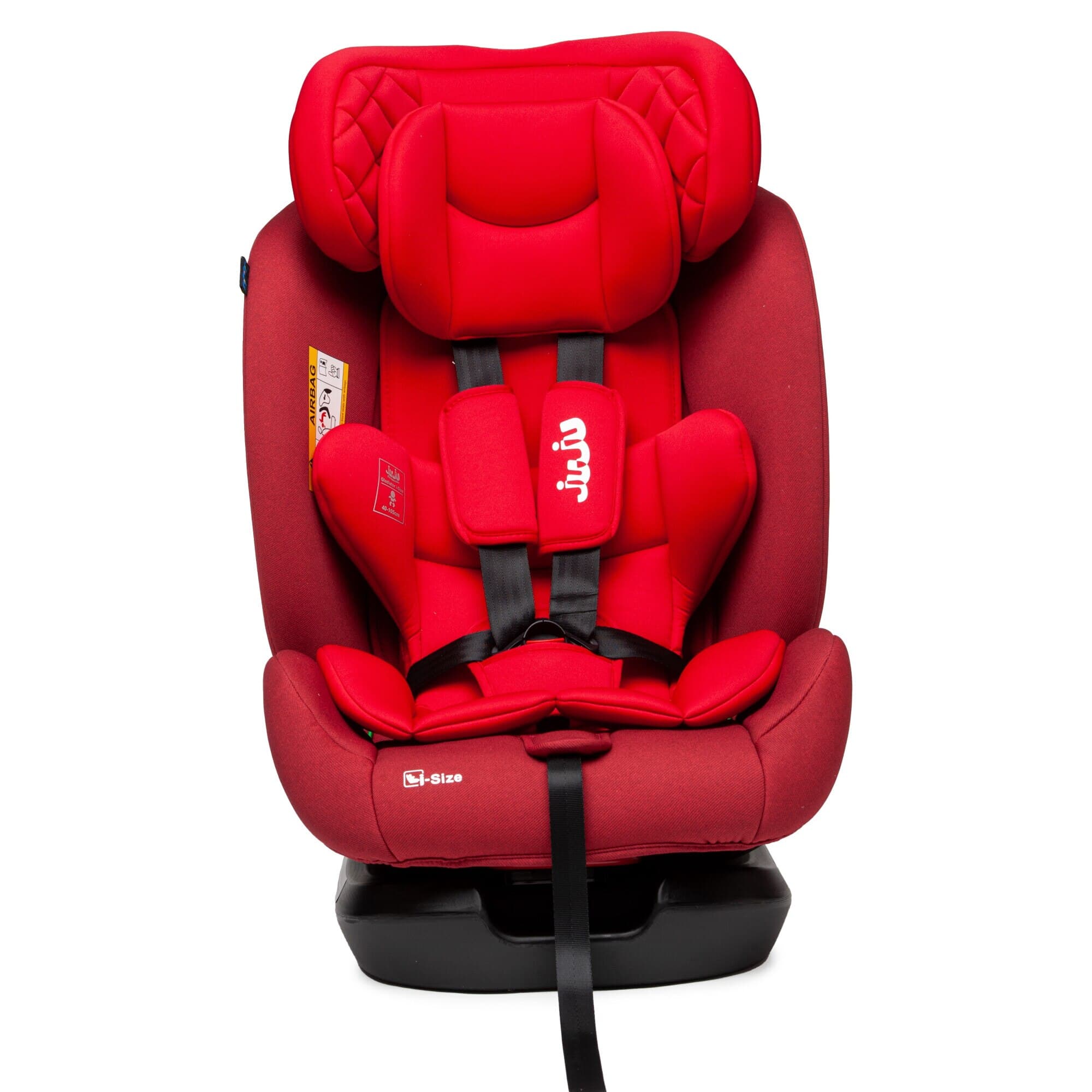 Scaun Auto pentru bebelusi si copii Juju Gladiator i-Size, 40-150 cm, pozitie de somn, spatar reglabil in 2 pozitii, tetiera reglabila, husa detasabila si lavabila, Rosu — imaginea 5