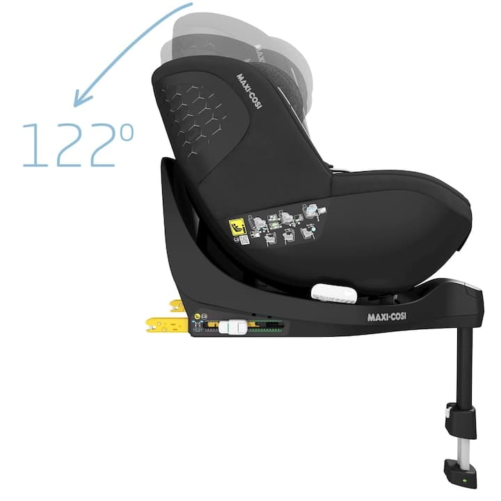Scaun auto pentru copii Maxi-Cosi Mica Pro Eco I-Size Authentic Black, 40-105 cm, negru — imaginea 2