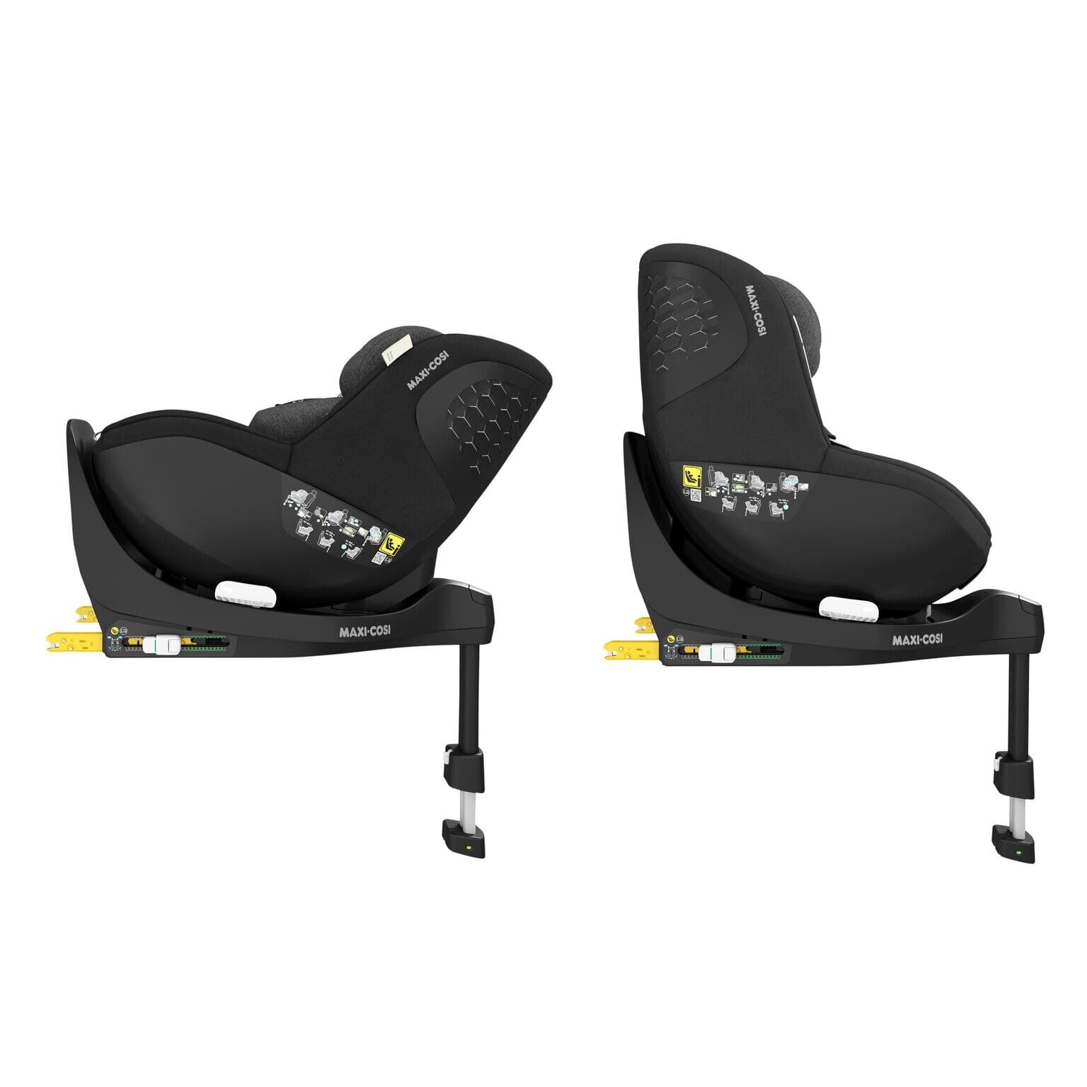 Scaun auto pentru copii Maxi-Cosi Mica Pro Eco I-Size Authentic Black, 40-105 cm, negru — imaginea 4