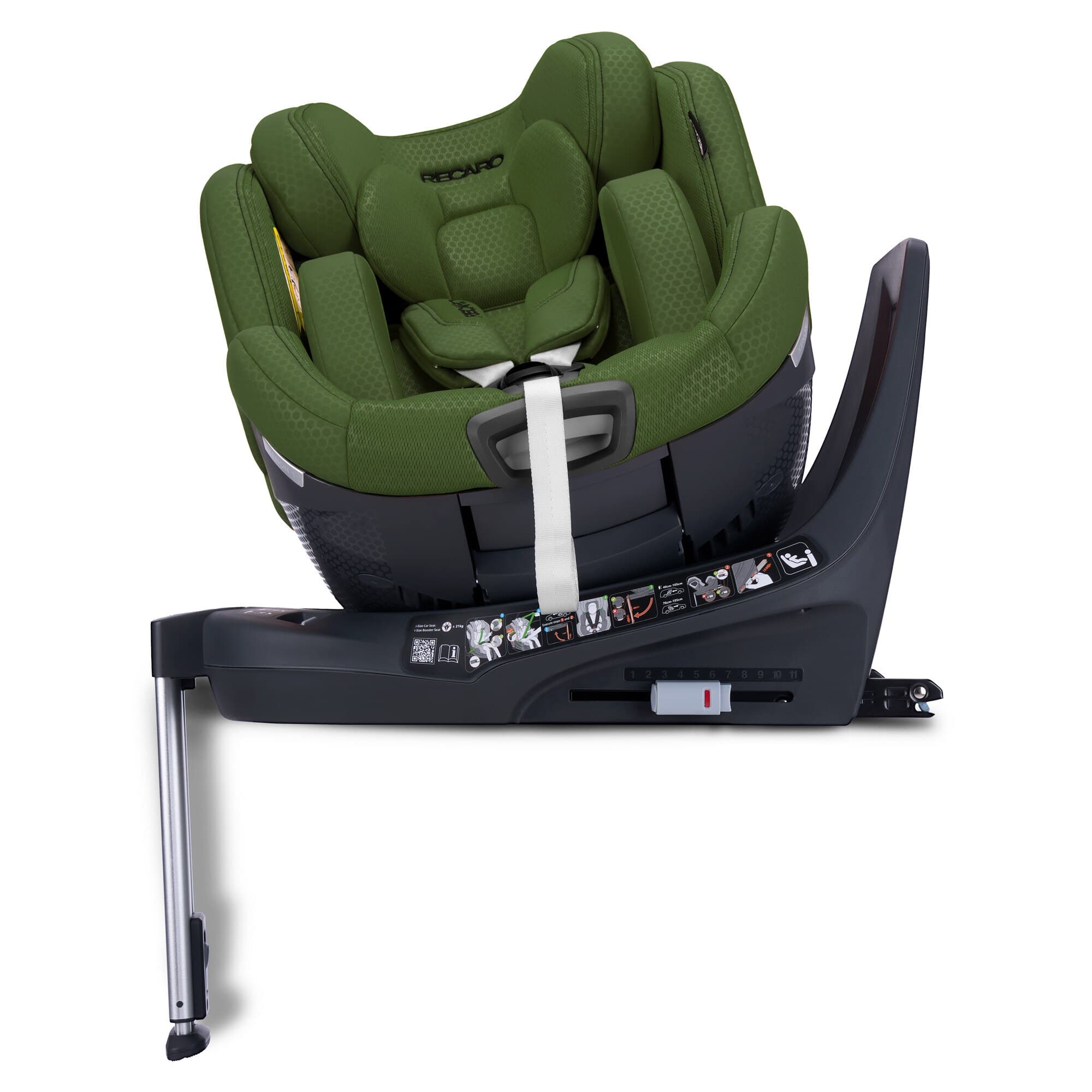 Scaun Auto Recaro Xenon 1, 0-21 kg, R129 i-Size, 0-7 ani, Epic Green — imaginea 3