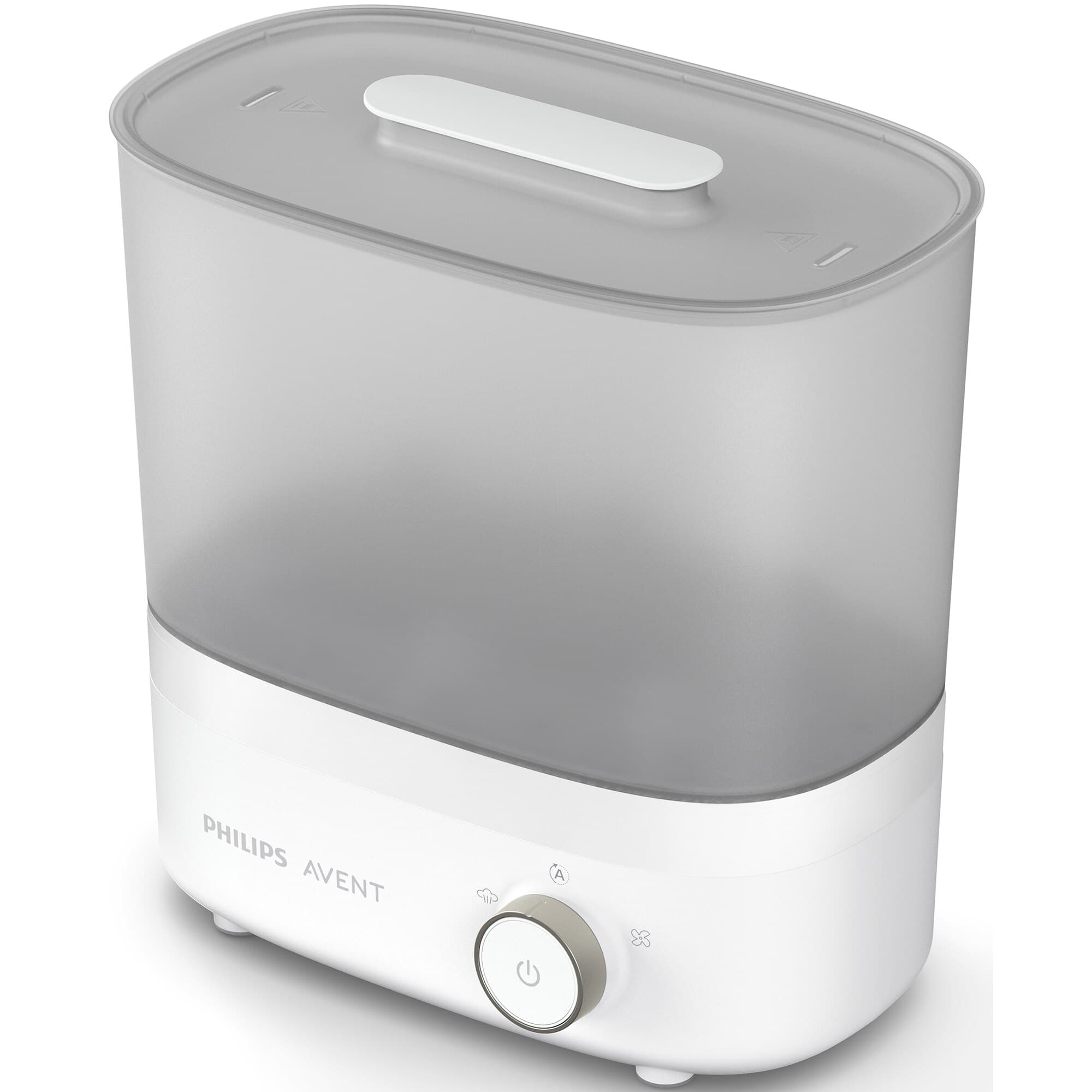 Sterilizator electric si uscator de biberoane Philips Avent Premium SCF293/00, sterilizare si uscare in 40 de min, tava de scurgere, design compact, 220V — imaginea 3