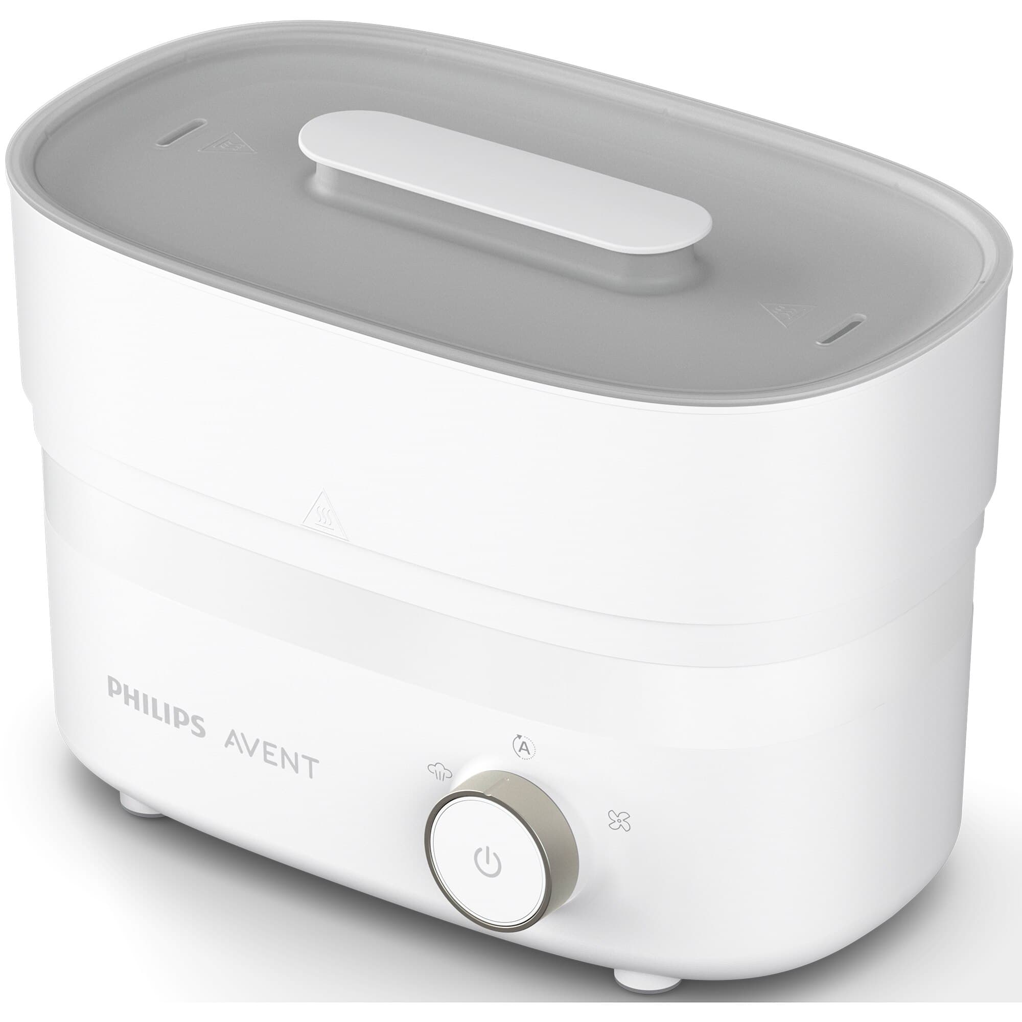 Sterilizator electric si uscator de biberoane Philips Avent Premium SCF293/00, sterilizare si uscare in 40 de min, tava de scurgere, design compact, 220V — imaginea 4