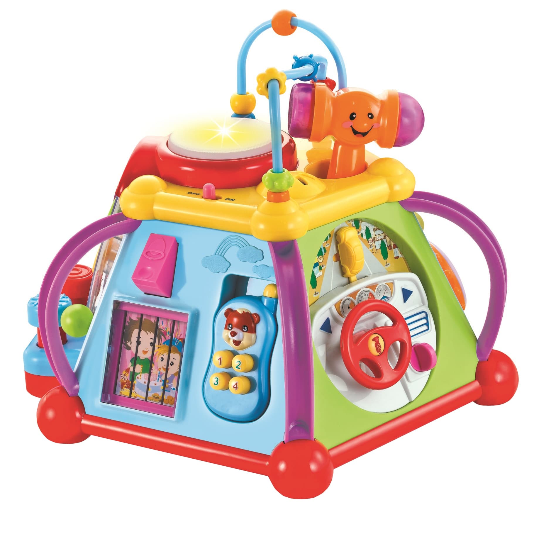 Centru de activitati bebelusi Mappy Toys Tonomatul educativ
