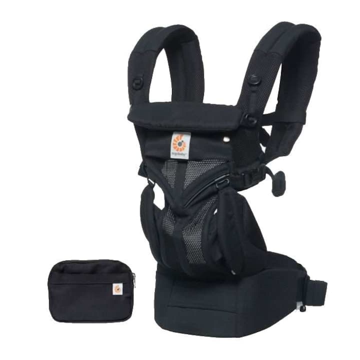 Marsupiu Omni 360 Cool Air Mesh Onyx Black Ergobaby 0+luni