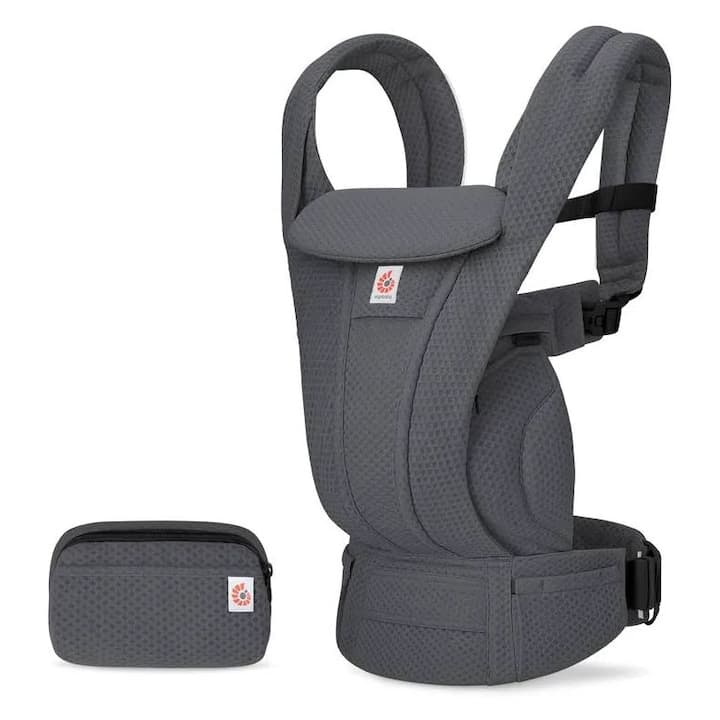 Marsupiu Omni Deluxe Mesh Graphite Grey Ergobaby