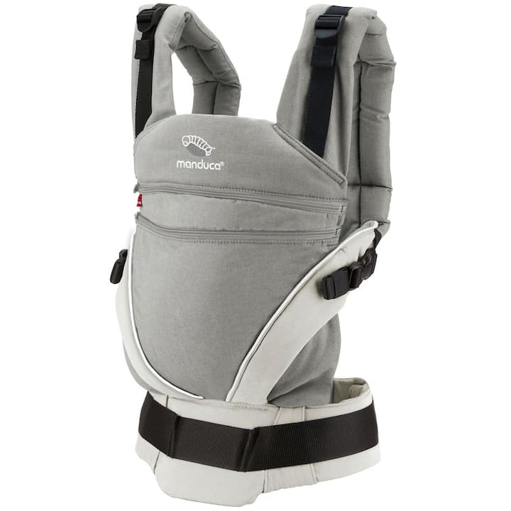 Marsupiu Manduca XT, pana la 20 kg, Gri/Alb