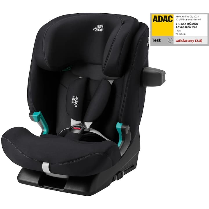 Scaun auto pentru copii Britax Romer Advansafix Pro, 15 luni-12 ani, 76-150 cm, 36 kg, deep black